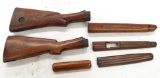 (6Pcs.) Unknown Rifle Stocks And Fore Ends