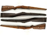 (3Pcs.) Unknown Rifle Stocks