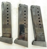 (3Pcs.) SIG P210 Mags, 9mm 8Rd.