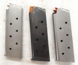 (3Pcs.) Colt 1911 Compact Mags 45Auto 7Rd.