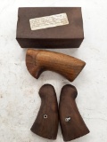 (2Pcs.) Revolver Grips, Dan Wesson And Unknown