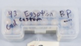 17rds GAD Custom Black Powder .43 Egyptian Rounds