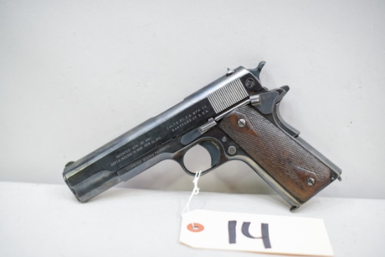 (CR) Colt 1911 Military US Army .45 Auto Pistol