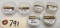 6rds Of Antique Assorted Rimfire Ammo