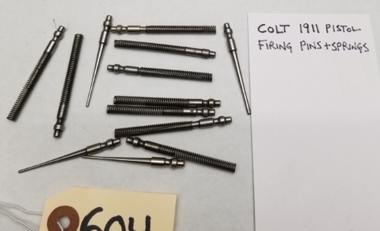 (13) Assorted Colt 1911 Firing Pins & Springs