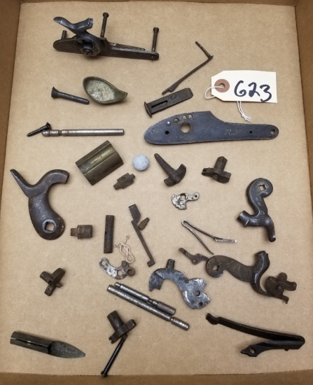 Assorted Antique Gun Parts