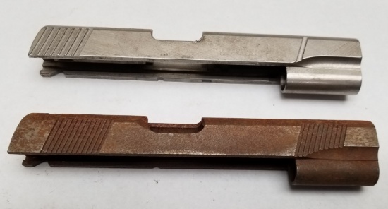 (2) Unfinished 1911 Pistol Slides