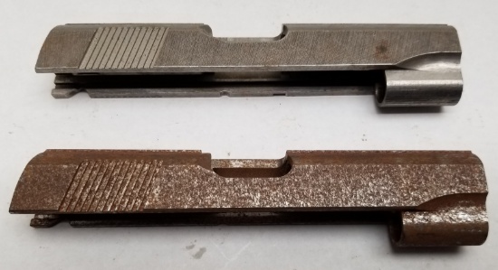 (2) Unfinished 1911 Pistol Slides