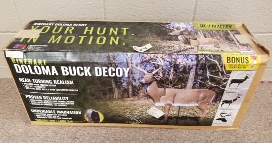 New Rinehart "Doloma Buck Decoy
