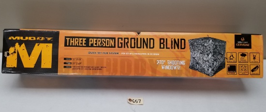 New Muddy "Three Person" Ground Blind