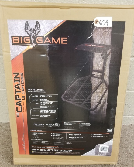 New Big Game "Captain" Hang On Archery Stand