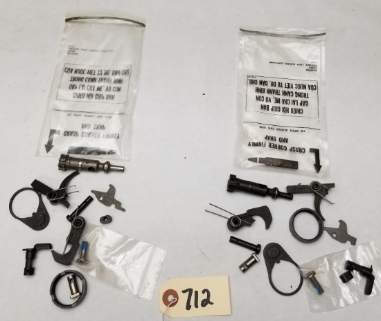 (2)  AR-15 Lower Small Parts Sets