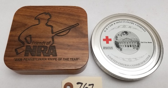 NRA & American Red Cross Case XX Folding Knives