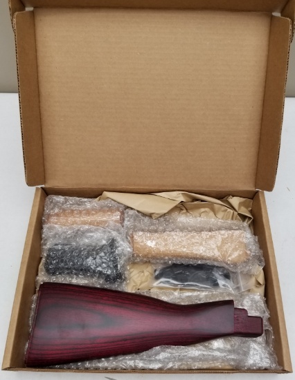 New AK-47 "Red" Wooden Stock Set