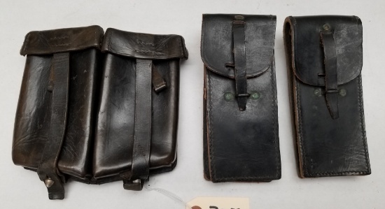 Vintage Leather Mego 1958 Ammo Pouch & More