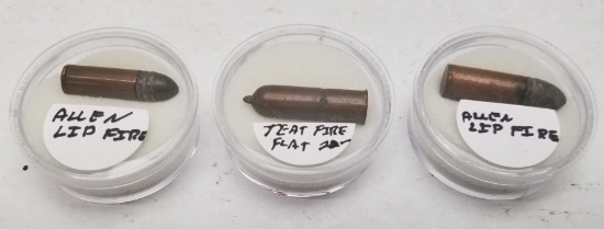 3rds Of Antique Teatfire and Lipfire Ammo