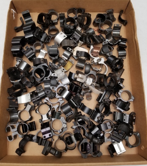 Large Assortment Of Used Scope Rings