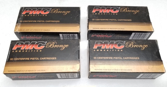200rds PMC Bronze .38 Super Auto+P 130GR FMJ