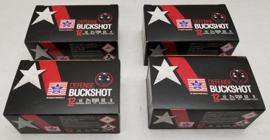40rds Stars & Stripes 12 Gauge 00 Buckshot
