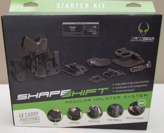 New Alien Gear Glock 26,27 Holster Kit