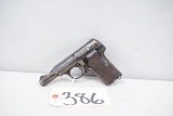 (CR) German Marked Astra Model 300 9mm Kurz Pistol