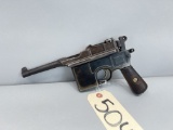 (CR) Mauser C96 Standard Wartime Comm Broomhandle