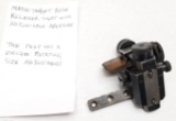 Vintage Match Target Rifle Receiver Peep Sight