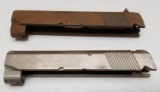 (2) Unfinished 1911 Pistol Slides