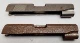(2) Unfinished 1911 Pistol Slides