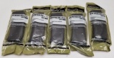 (5) New Magpul PMag 30rd Polymer AR-15 Mags