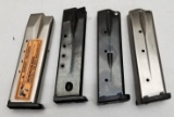 (4) Ruger P89/95 9mm Double Stack Mags