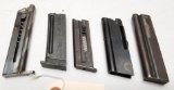 (5) Assorted Used .22LR Magazines