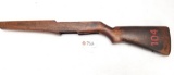 Wooden M1 Garand Rifle Stock With Rack Numbers