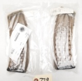 (2) New Steyr Aug 48rd .223 Rem Rifle Mags