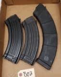 (2) Steel 30rd AK-47 7.62x39mm & (1) 40rd Mags