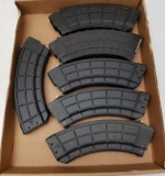 (6) US Polymer 30rd AK-47 7.62x39mm Mags