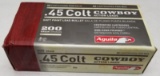 50rds Aguila .45Colt 200GR Ammo