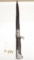 Simpson & Co Suhl M1898 Unit Marked Bayonet