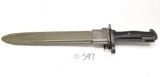 US U.F.H M1 Garand Bayonet & Scabbard