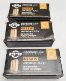 150rds PPU .40S&W 180Gr JHP Pistol Ammo