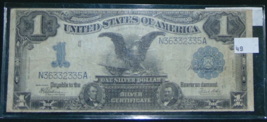 Series 1899 $1 Silver Certificate Black Eagle Note