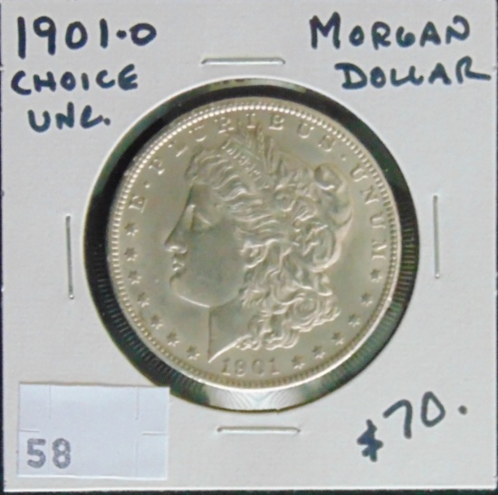 1901-O Morgan Dollar UNC.