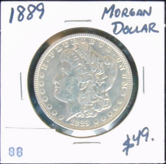 1889 Morgan Dollar. Nice!