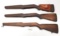 (3) Used M1 Garand Wood Rifle Stocks