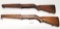 (2) Used M1 Garand Wood Rifle Stocks
