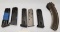 (5) Assorted Used Pistol & Ruger 10/22 Rifle Mag