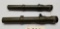 (2) M6 1943 FJA Marked Parts Telescopes