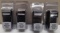 (4) New Blackhawk Polymer Double Stack Mag Pouches