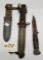 Remington USN MK1 Knife & US Bayonet