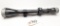 Vintage Weaver Model V8 Rifle Scope